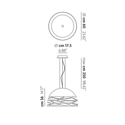Kelly Medium Dome 60 Pendelleuchte Essbereiche|Pendelleuchten