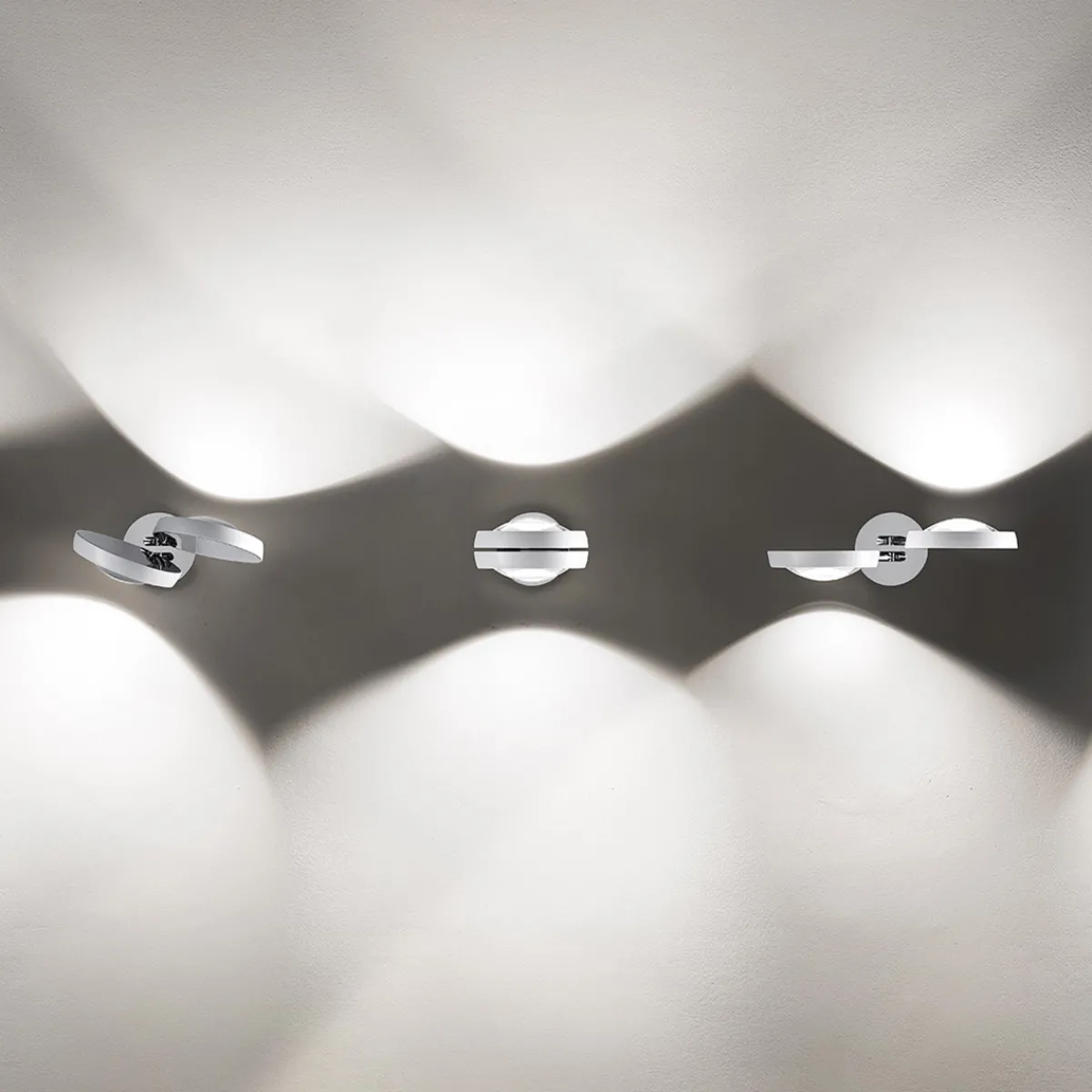 New Nautilus LED Wandleuchte, 3000 K Wandleuchten|Flur