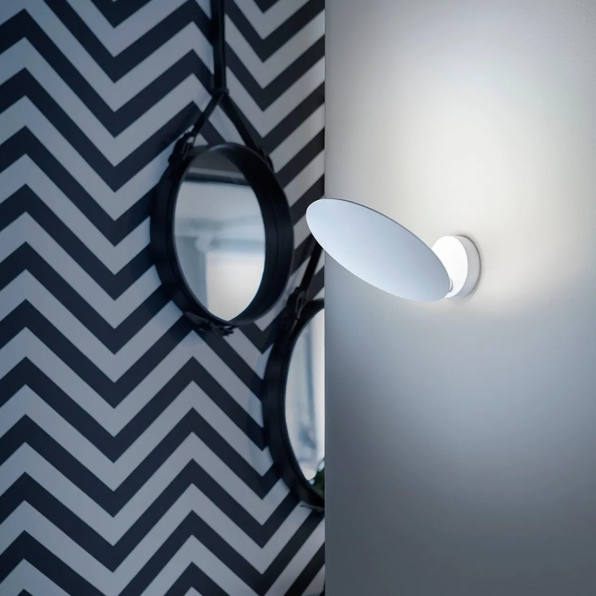 Outlet Puzzle Single Round LED Wandleuchte Schlafzimmer|Flur