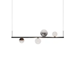 Discount Random Stick Short LED Pendelleuchte, 4-flg. Hotellerie|Gastronomie