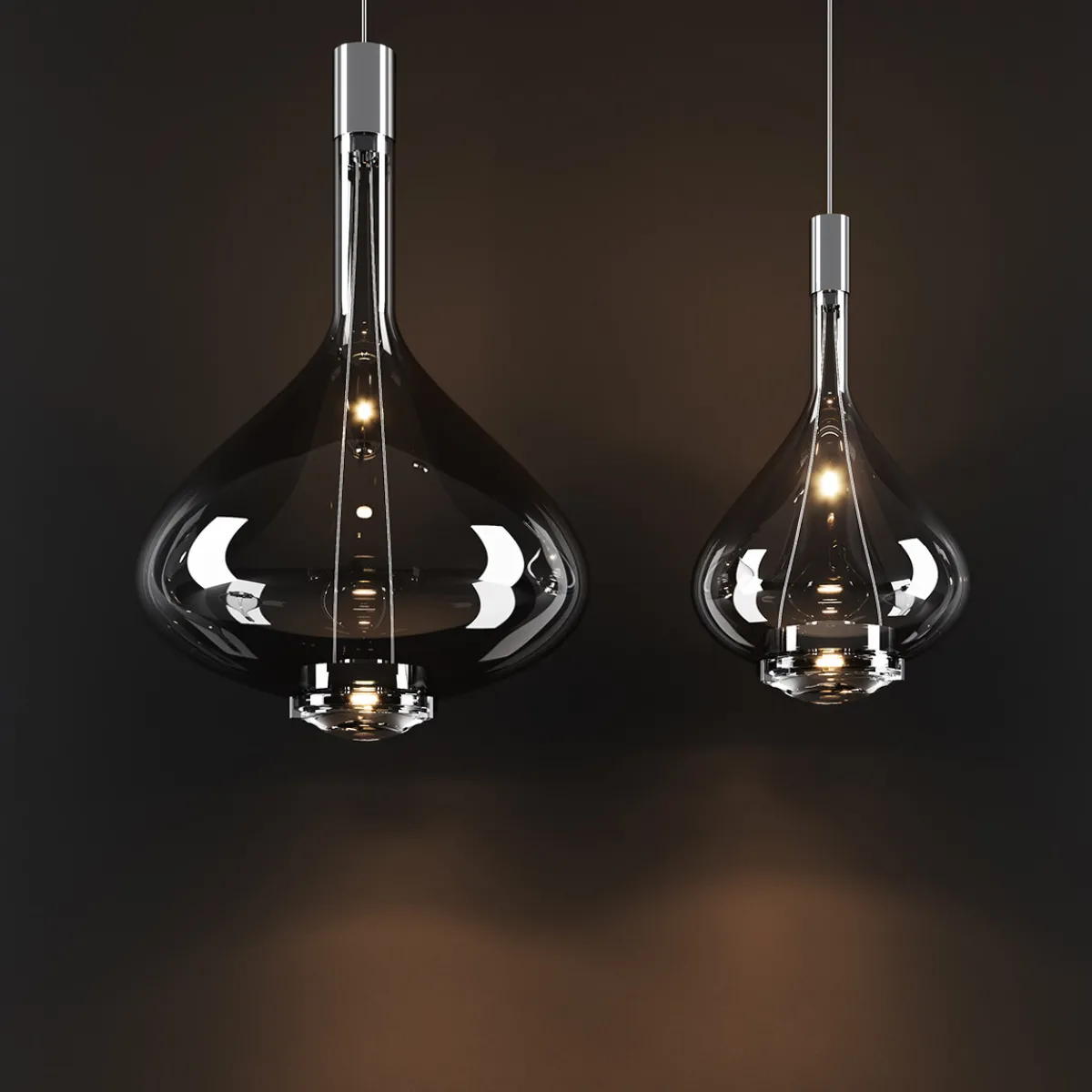 Best Sky-Fall LED Large Pendelleuchte Pendelleuchten