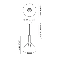 Best Sky-Fall LED Large Pendelleuchte Pendelleuchten