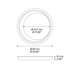 Online Tidal 60 LED Deckenleuchte Flur|Deckenleuchten