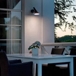 AJ 50 LED Wandleuchte Hauseingänge|Wandleuchten