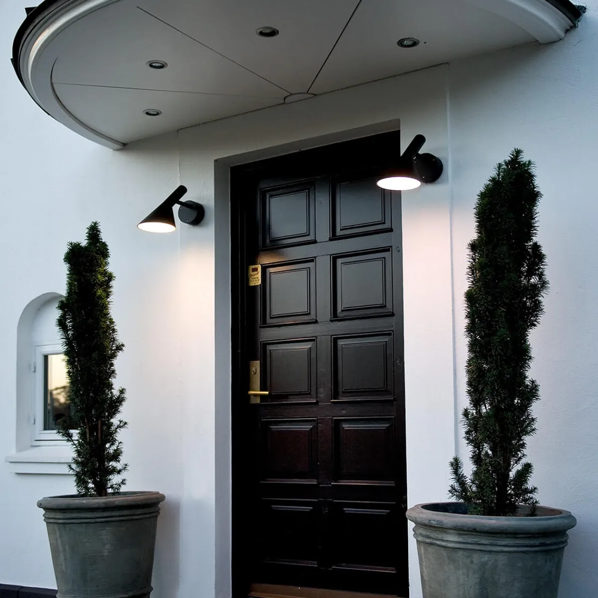 AJ 50 LED Wandleuchte Hauseingänge|Wandleuchten