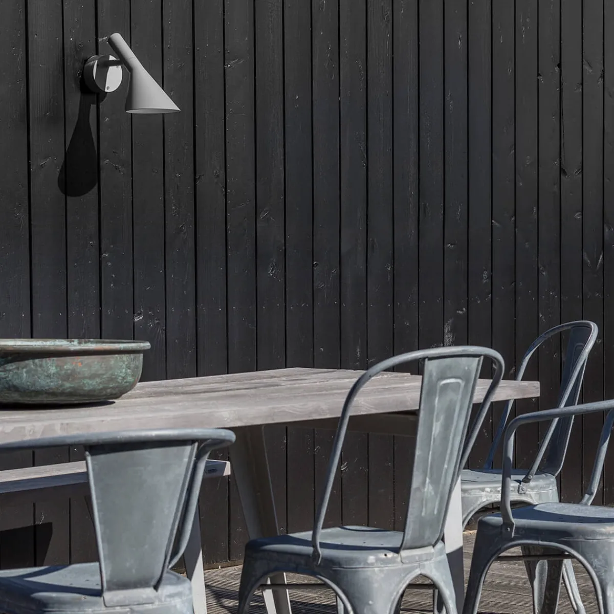 AJ 50 LED Wandleuchte Hauseingänge|Wandleuchten