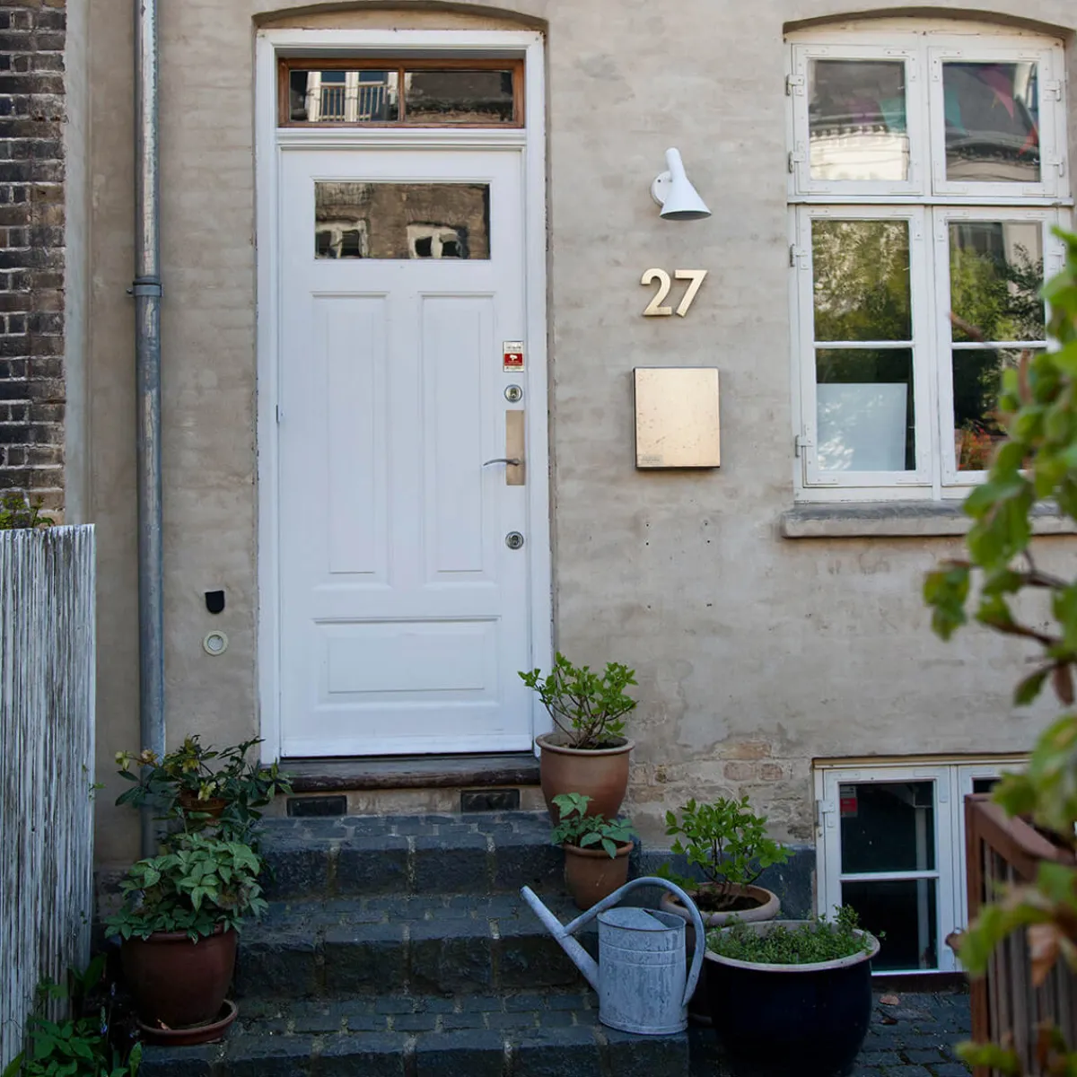 AJ 50 LED Wandleuchte Hauseingänge|Wandleuchten