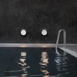 Flindt LED Wandleuchte, Ø: 20 cm Hauseingänge|Fassaden