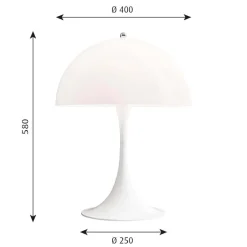 Hot Panthella 400 Tischleuchte Wohnzimmer|Schlafzimmer
