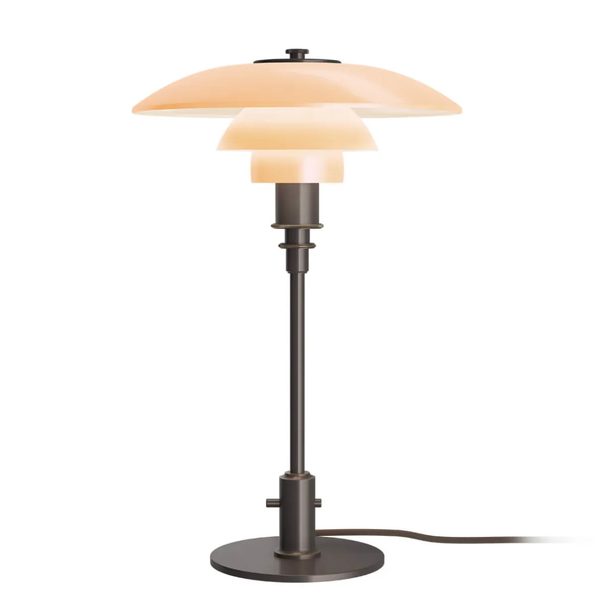 Discount PH 3/2 Dusty Terracotta Tischleuchte Limited Edition Hotellerie|Wohnzimmer