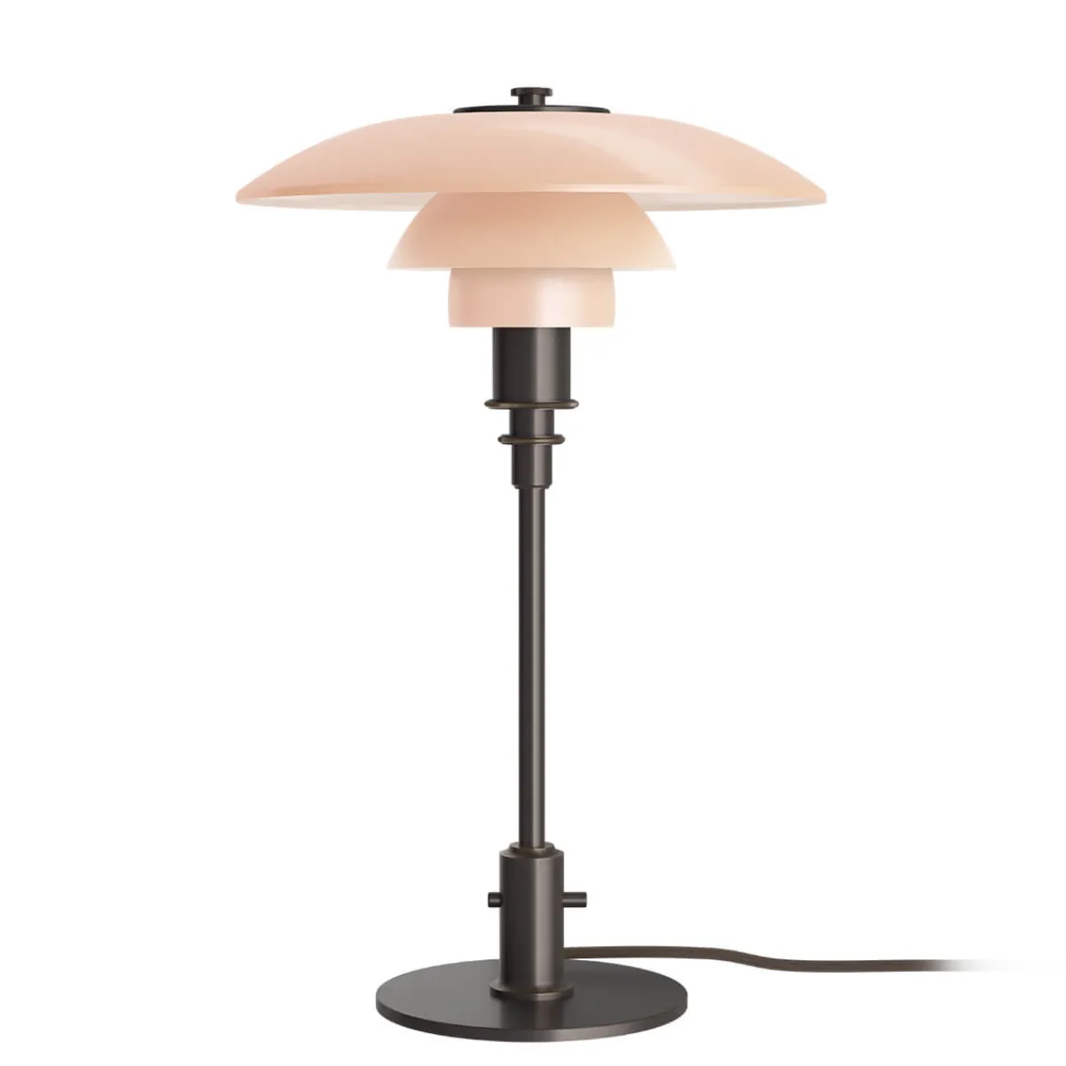 Discount PH 3/2 Dusty Terracotta Tischleuchte Limited Edition Hotellerie|Wohnzimmer