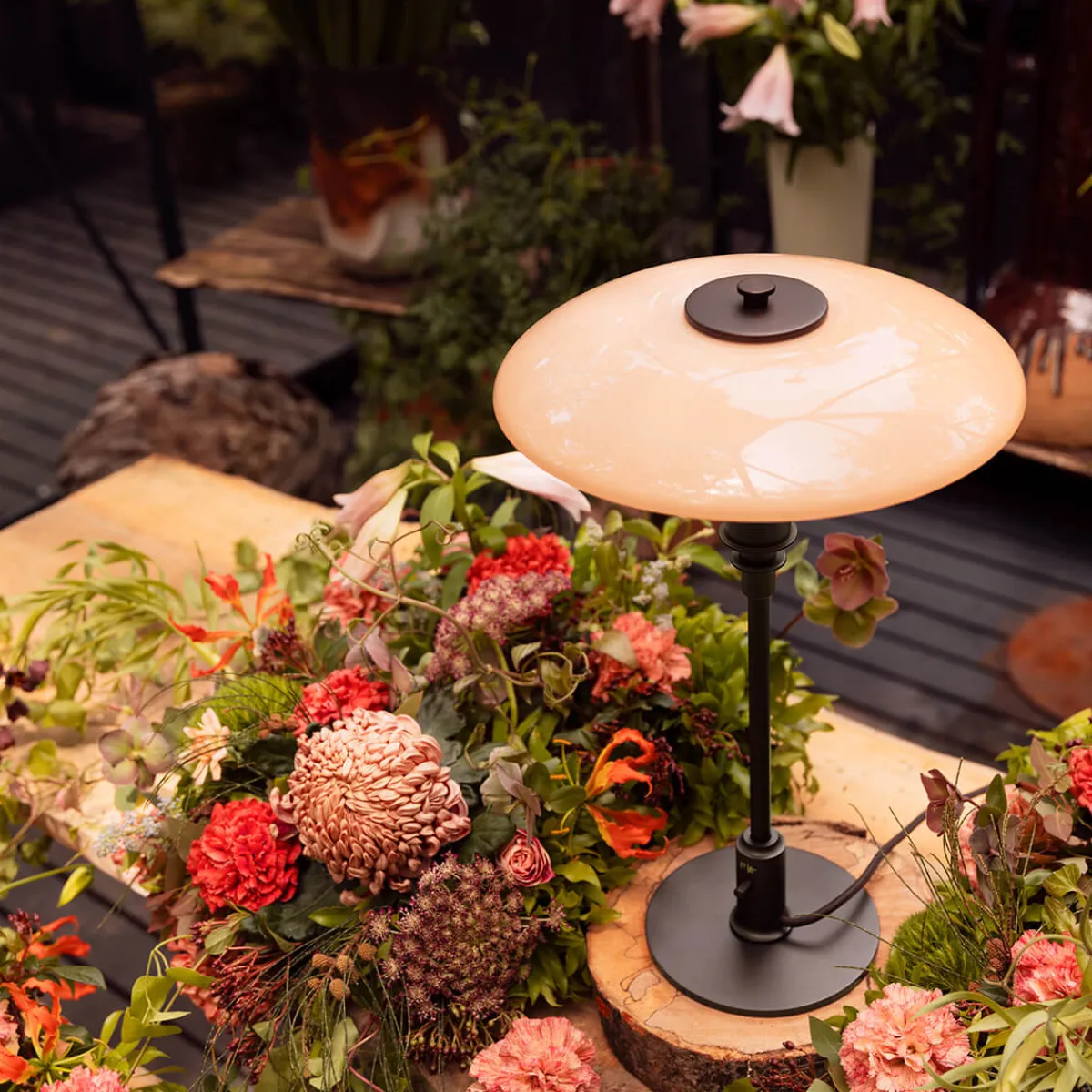 Discount PH 3/2 Dusty Terracotta Tischleuchte Limited Edition Hotellerie|Wohnzimmer