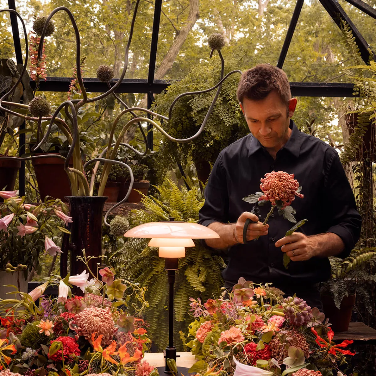 Discount PH 3/2 Dusty Terracotta Tischleuchte Limited Edition Hotellerie|Wohnzimmer