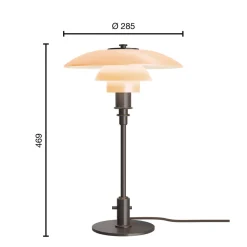 Discount PH 3/2 Dusty Terracotta Tischleuchte Limited Edition Hotellerie|Wohnzimmer