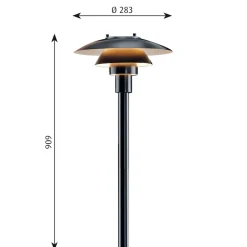 Clearance PH 3-2½ Pollerleuchte Wege/Zufahrten|Stehleuchten