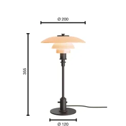 Hot PH 2/1 Tischleuchte Limited Edition Hotellerie|Tischleuchten