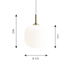 Online VL 45 Radiohus Pendelleuchte, Ø: 17,5 cm Wohnzimmer|Pendelleuchten