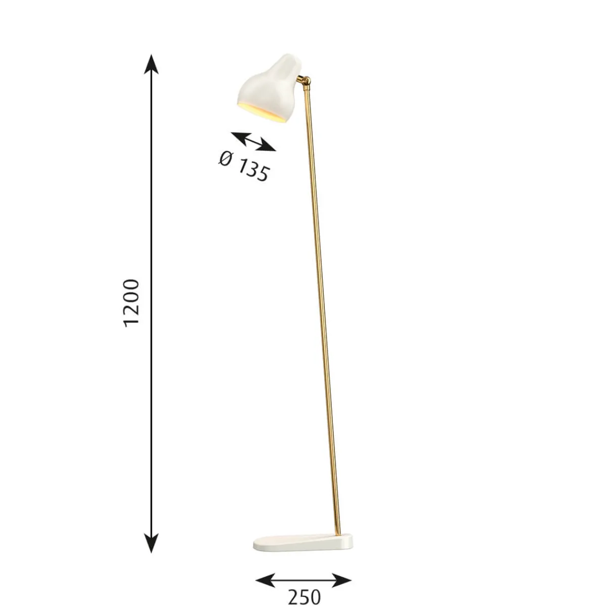 New VL38 LED Stehleuchte Schlafzimmer|Stehleuchten