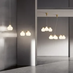 Hot VL Ring Crown 3-5-7 Pendelleuchte Hotellerie|Essbereiche