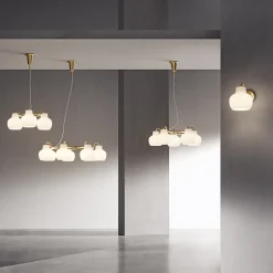 Hot VL Ring Crown 3-5-7 Pendelleuchte Hotellerie|Essbereiche