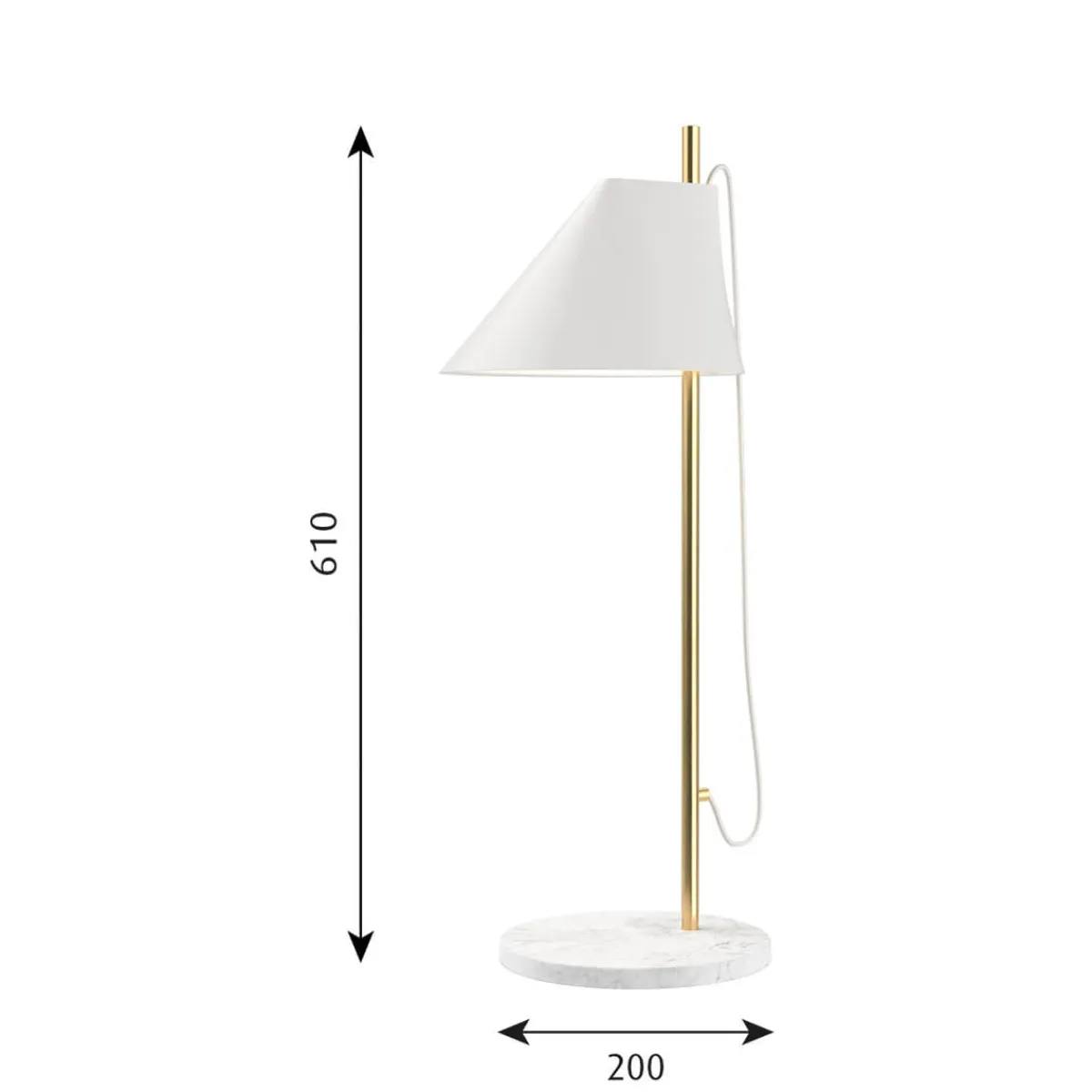 New Yuh Brass LED Tischleuchte Tischleuchten|Schlafzimmer