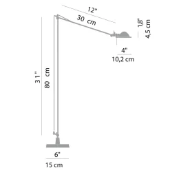 Online Berenice Terra Wohnzimmer|Stehleuchten