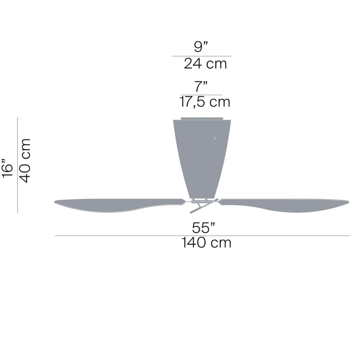 Outlet Blow Soffitto Deckenventilator mit Licht Ventilatoren|Deckenleuchten