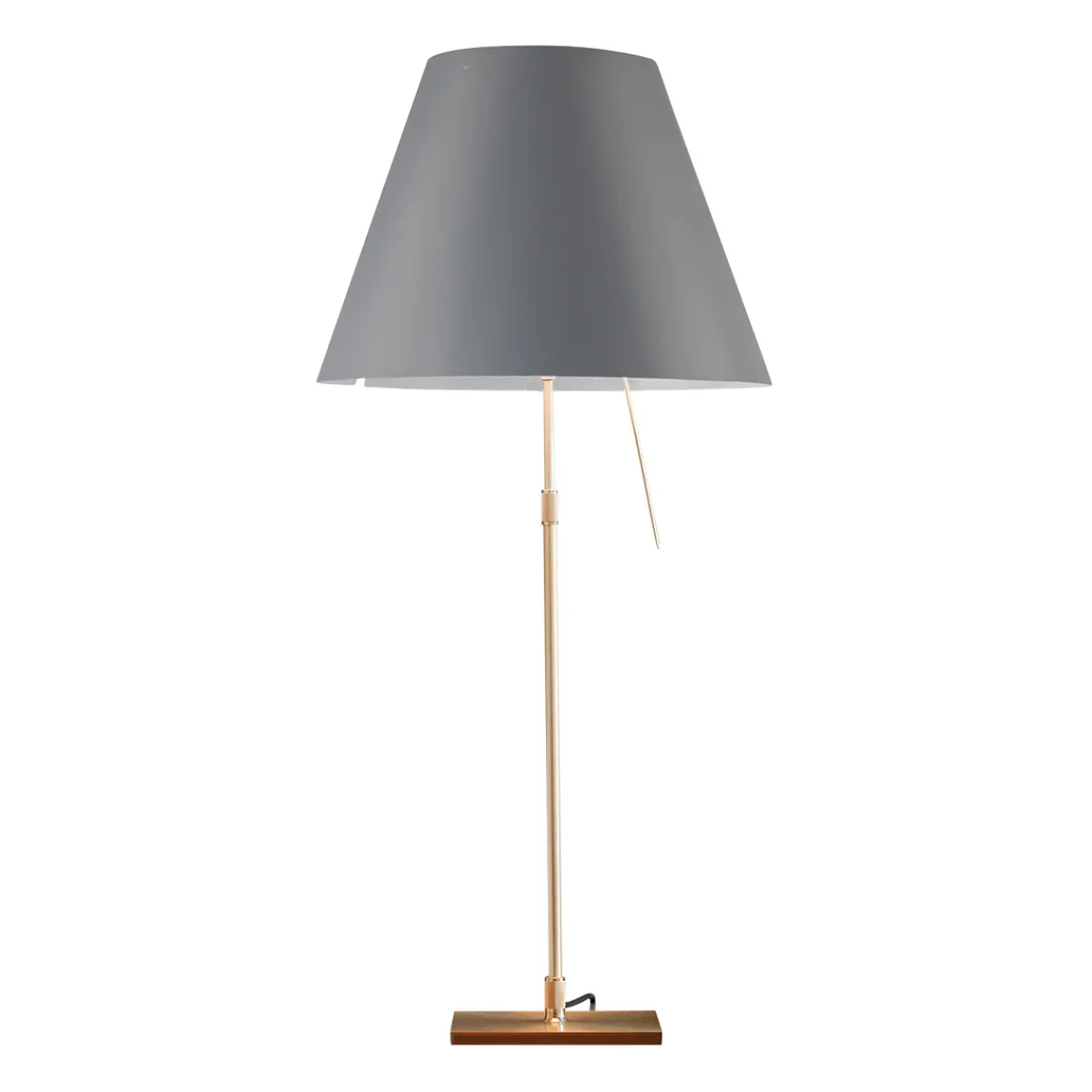 Costanza Tavolo Teleskop mit Touchdimmer, Messing Tischleuchten|Schlafzimmer