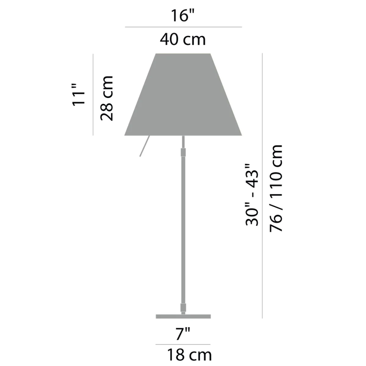 Costanza Tavolo Teleskop mit Touchdimmer, Messing Tischleuchten|Schlafzimmer