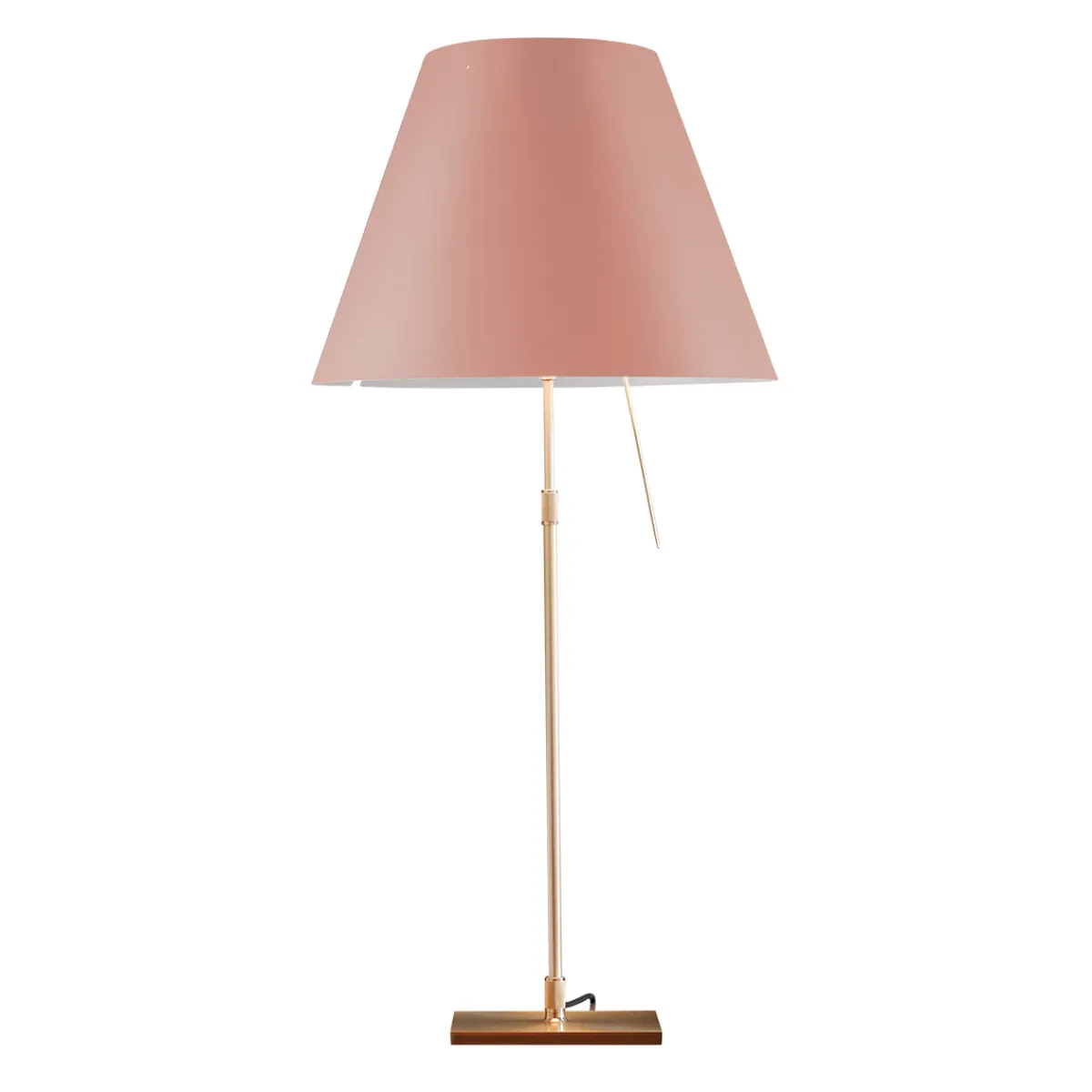 Costanza Tavolo Teleskop mit Touchdimmer, Messing Tischleuchten|Schlafzimmer