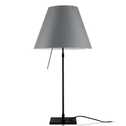 Sale Costanza Tavolo Teleskop mit Touchdimmer, schwarz Tischleuchten|Schlafzimmer