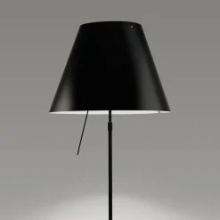 Sale Costanza Tavolo Teleskop mit Touchdimmer, schwarz Tischleuchten|Schlafzimmer