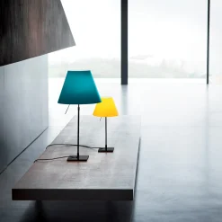 Sale Costanza Tavolo Teleskop mit Touchdimmer, schwarz Tischleuchten|Schlafzimmer