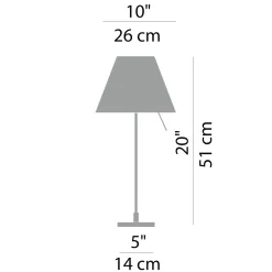 Clearance Costanzina LED Tavolo Schlafzimmer|Tischleuchten
