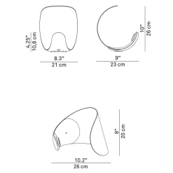 Sale Curl LED Tavolo, Auslaufmodell Tischleuchten|Schlafzimmer