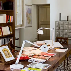 New Fortebraccio Tavolo mit Schalter Tischleuchten