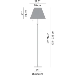 Grande Costanza Terra Schlafzimmer|Stehleuchten
