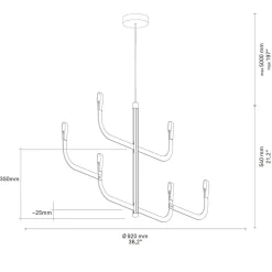 Discount J-us LED Sospensione, C Konfiguration Gastronomie|Essbereiche
