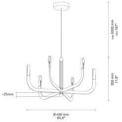 Clearance J-us LED Sospensione, A Konfiguration Gastronomie|Essbereiche