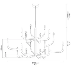 Best J-us LED Sospensione, G Konfiguration Hotellerie|Gastronomie