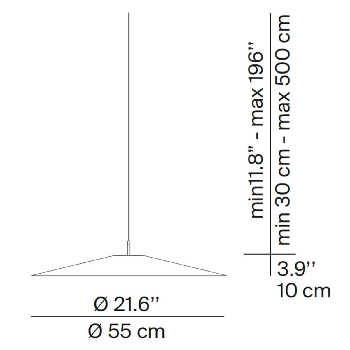 Sale Koinè LED Sospensione, Ø: 55 cm Gastronomie|Essbereiche