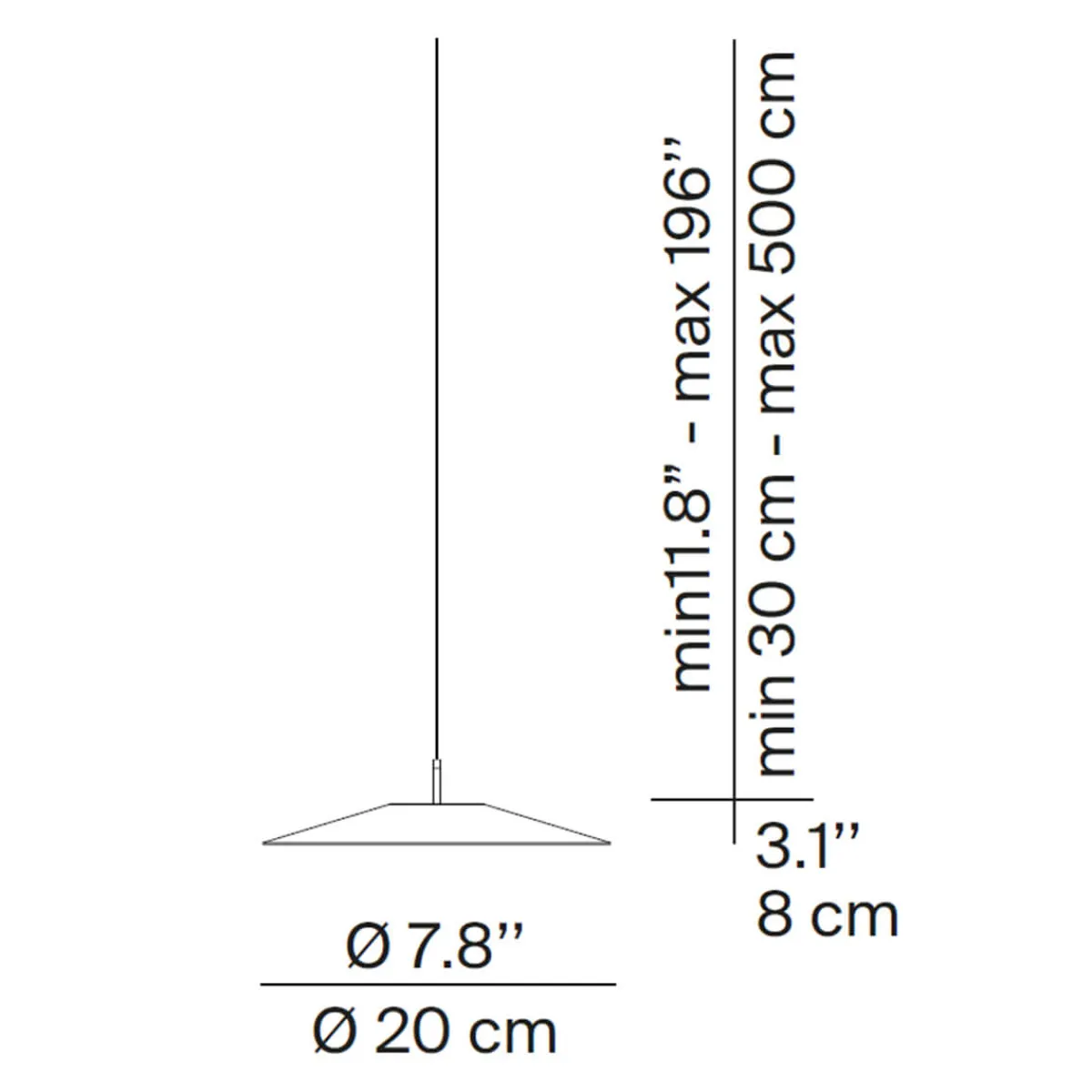 Outlet Koinè LED Sospensione, Ø: 20 cm Pendelleuchten