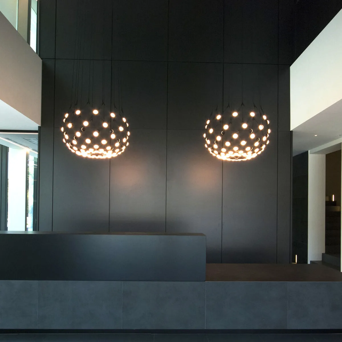 Discount Mesh LED Sospensione, mit Casambi Hotellerie|Gastronomie