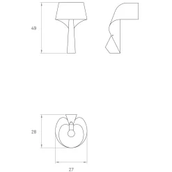 Online Air Tischleuchte, Rückläufer Tischleuchten|Schlafzimmer