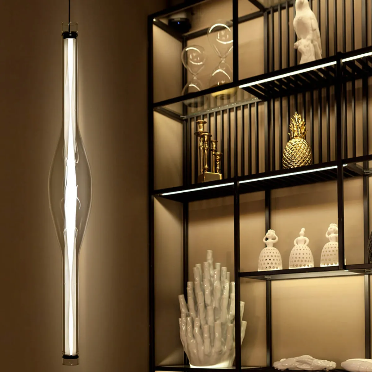 Online Dune Vertical LED Pendelleuchte Hotellerie|Pendelleuchten