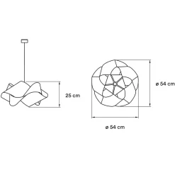 Sale Swirl Small Pendelleuchte Hotellerie|Gastronomie