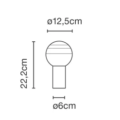 Best Dipping Light LED Tischleuchte Hotellerie|Tischleuchten