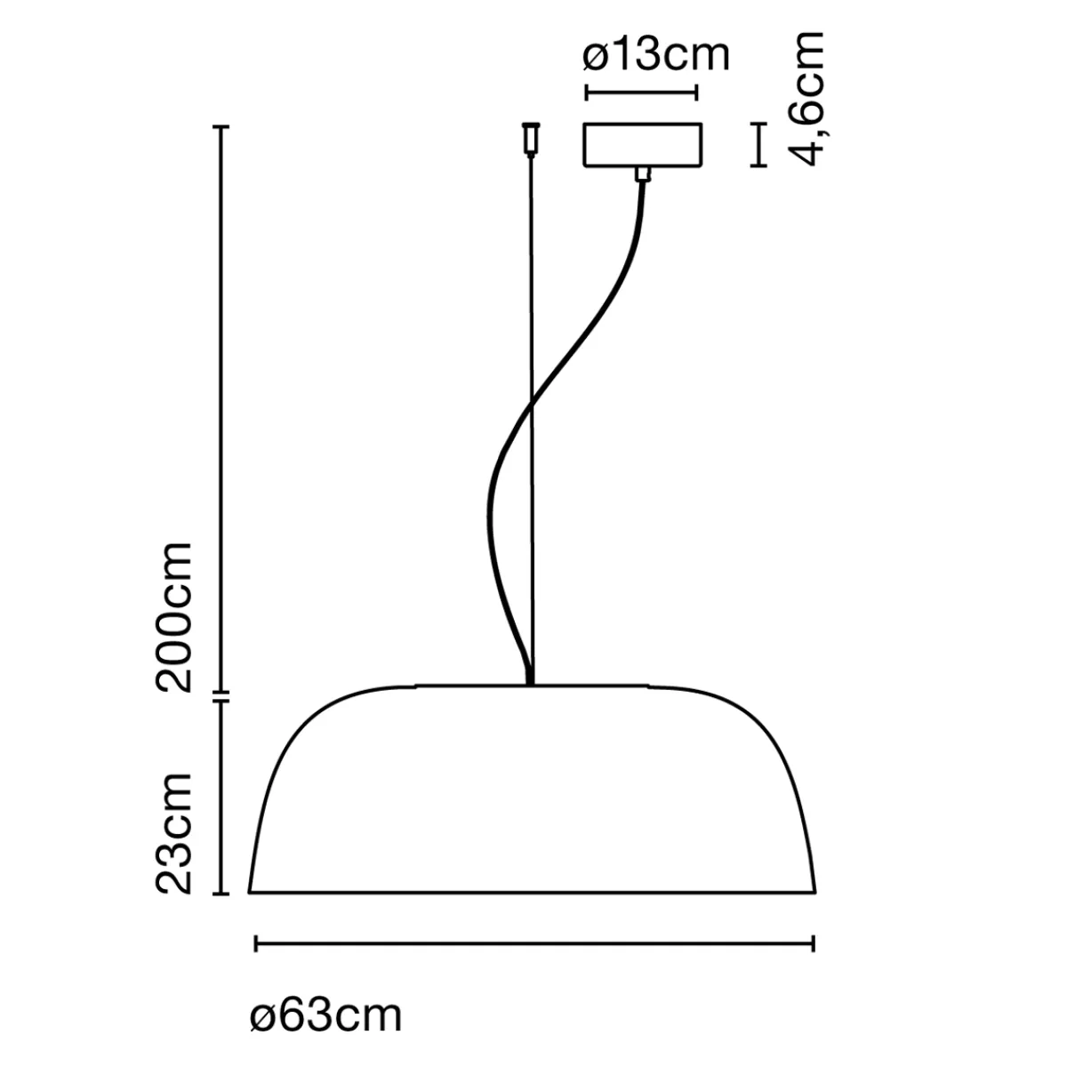 Hot Djembe 65.23 LED Pendelleuchte, Ø: 63 cm Pendelleuchten
