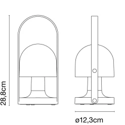 Online FollowMe LED Akkuleuchte Gastronomie|Wohnzimmer
