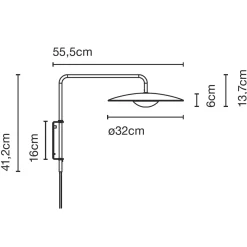 Best Ginger A LED Wandleuchte Wandleuchten|Schlafzimmer